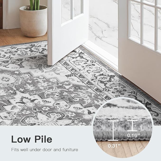 Lofus 6x9 Area Rugs for Living Room, Washable Area Rug, Rugs for Bedroom - Image 7