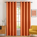 MIULEE 96" Long Room Darkening Curtains Thermal Insulated Drapes Solid Window by MIULEE