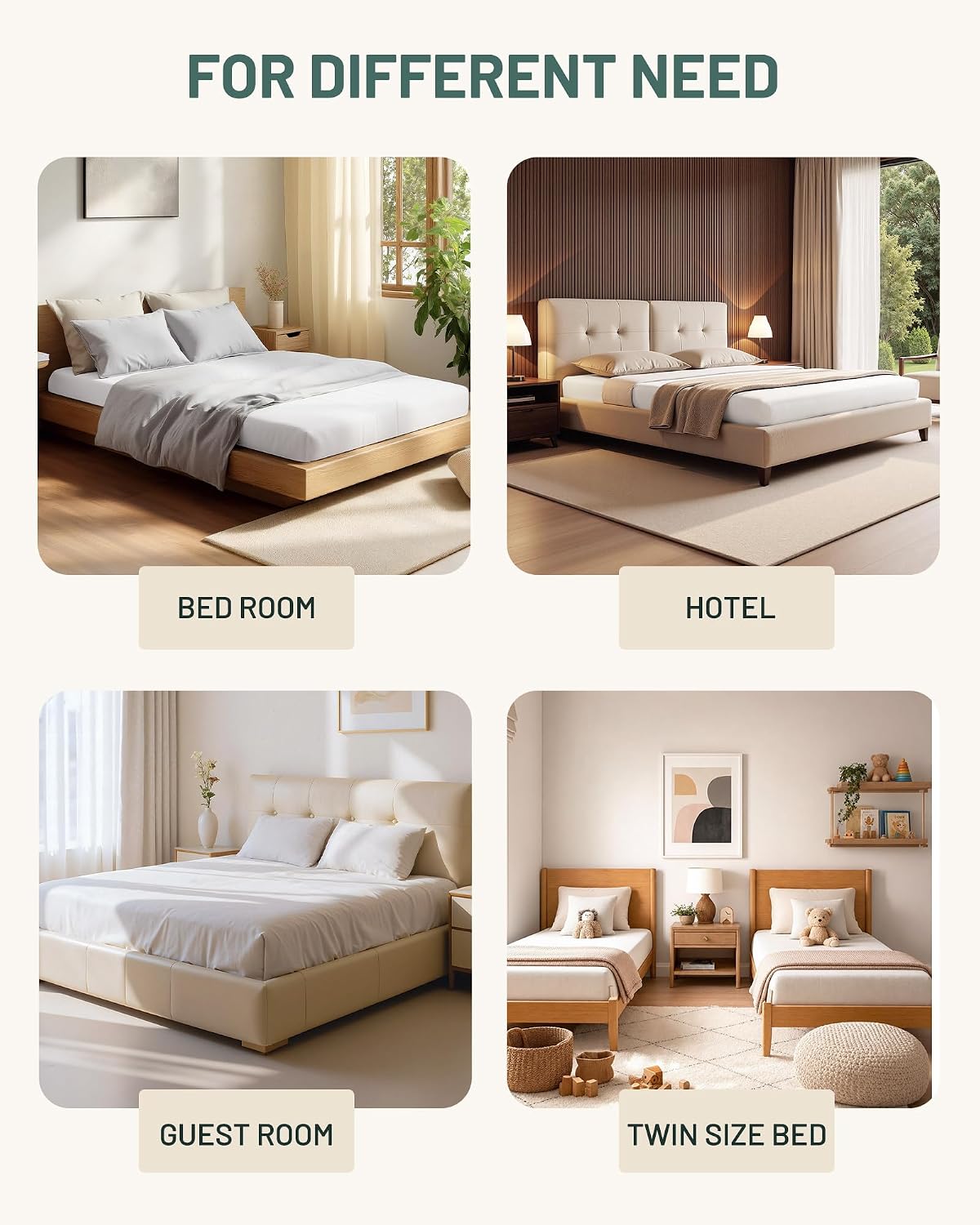 3-in-1 Fitted Sheet Bed Bridge, Split King Gap Filler for Adjustable Bed