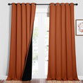 NICETOWN Full Shading Curtains for Windows, Super Heavy-Duty Black Lined by NICETOWN