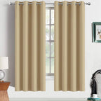 Yakamok Curtains 63 Inch Length Room Darkening Thermal Insulated Window by Yakamok