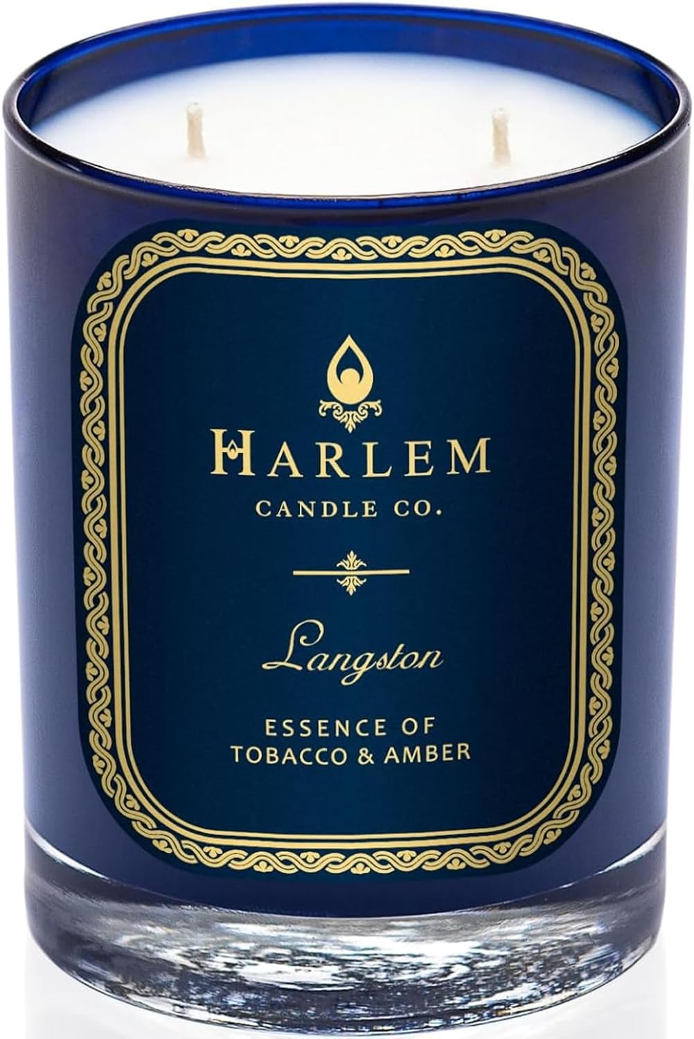 HARLEM CANDLE CO. Speakeasy - Luxury Scented Soy Candle, 11 oz - 80-Hour Burn Time | Palo Santo, Cardamom, Incense, Bourbon, Tobacco and Patchouli | Scented Candles for Home