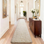 Ophanie 2x10 Runner Rug for Hallway, Upgrade Non-Slip Fluffy Soft Bedside Rugs - Image 3
