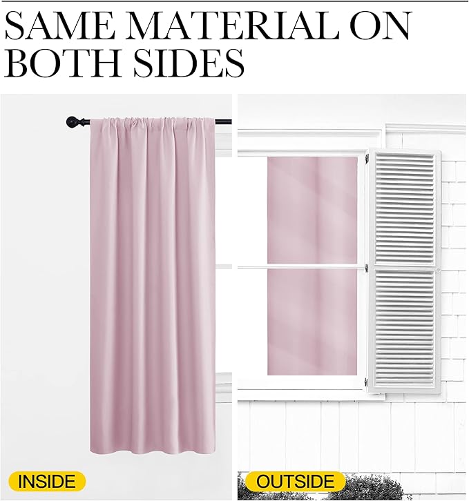 NICETOWN Room Darkening Curtains - Image 5