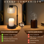Candle Warmer Lamp with Timer, Birthday Gift for Women, House Warming Gift