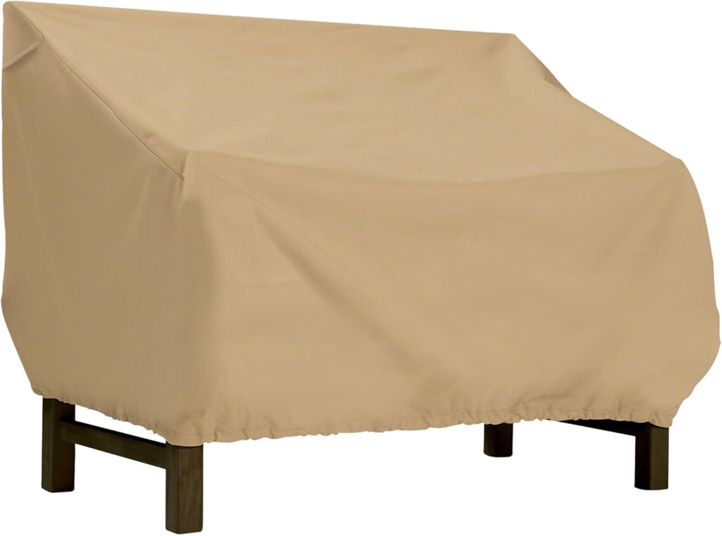 Classic Accessories Terrazzo Water-Resistant 75 Inch Patio Bench/Loveseat Cover, Patio Furniture Covers