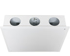 Legrand - OnQ 12 Inch Cable Management, In-Wall Media Box, Structured Wiring Enclosure, Home Networking Panel with 2.5 Inch Openings for Wires, Glossy White, EN1200