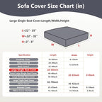 Couch Cushion Covers for Sofa Couch Covers Wear-Resistant Universal Sofa Cover - Image 4
