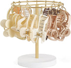 Dahey Claw Clip Organizer 16 Metal Hooks Display Holder Hair Clip, Black