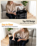 4.2Gal/16L Cool and Warm Mist Humidifier for Large Room 1500 sq ft