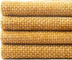 MIULEE Pack of 4 Couch Throw Pillow Covers 20x20 Inch Gold Soft Decorative - Image 6