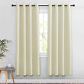 NICETOWN Room Darkening Beige Curtains by NICETOWN