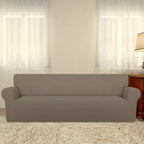 PureFit Super Stretch 4 Seater Sofa Slipcover – Spandex Non Slip Soft Couch - Image 2