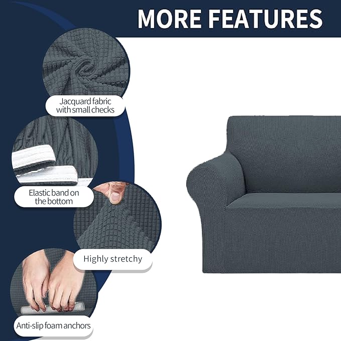 Cupuamon 2026 New Stretch Sofa Slipcovers Couch Cover - Image 4