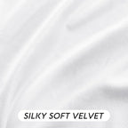 RYB HOME Pure White Velvet Curtains 90 inches - Image 5