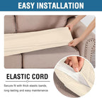 H.VERSAILTEX Super Stretch Individual Seat Cushion Covers Sofa Covers Couch - Image 5