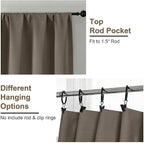 Simplebrand Blackout Extra 10ft Curtains - Image 4