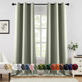 MIULEE Sage Green Blackout Curtains by MIULEE