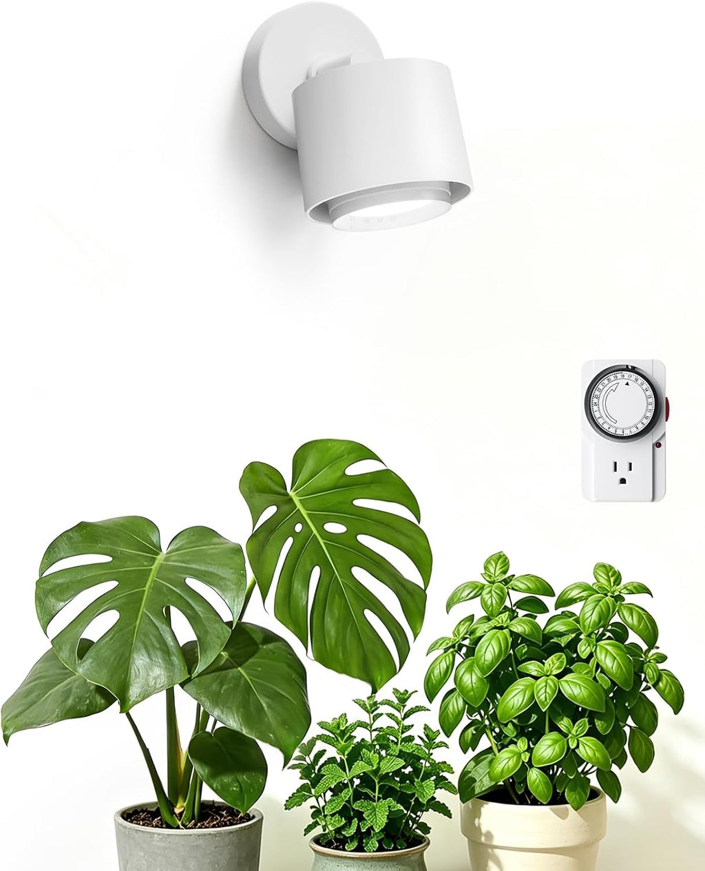 Barrina TR40A Track Grow Light, 5000K 40W, White Cover, 1-Pack