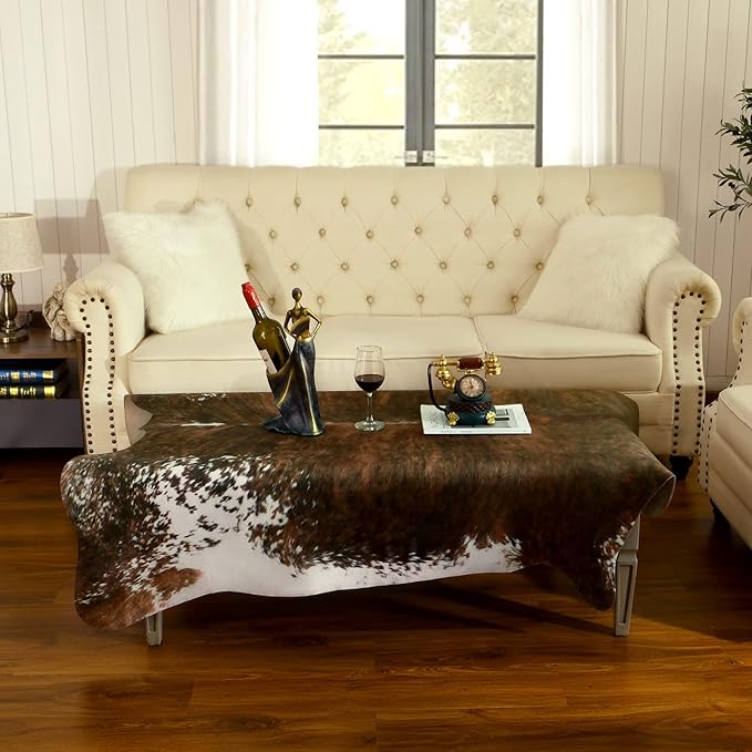 AROGAN 8x10 Faux Cowhide Area Rugs - Image 5
