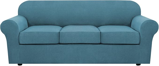 H.VERSAILTEX 4 Piece Stretch Sofa Covers by HVERSAILTEX