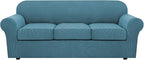 H.VERSAILTEX 4 Piece Stretch Sofa Covers by HVERSAILTEX