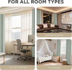Joydeco Blackout Curtains for Bedroom - Image 8