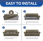KEKUOU Stretch Sofa Cover Slipcover ，Couch Covers - Image 7
