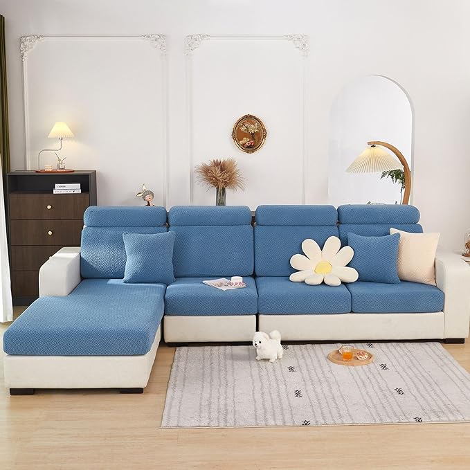 Sofa Covers Couch Covers for Sofa Pet Friendly Couch Cushion Covers Universal - Image 7