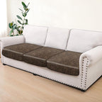 Leather Look Couch Cushion Covers Sofa Seat Slipcovers Sets Couches Furniture - Image 7