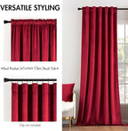 MIULEE Velvet Curtains Luxury Blackout Curtains - Image 2