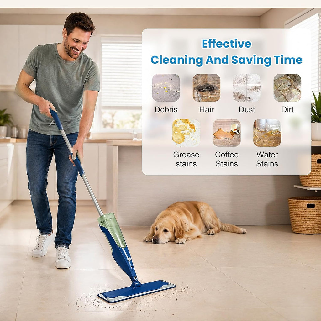 3 Pack Microfiber Cleaning Pad for Bona Mop Pads Refills Microfiber Pads