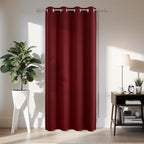 Joydeco Blackout Door Curtain for Doorway Privacy 72 Inches Long, Grommet by JOYDECO
