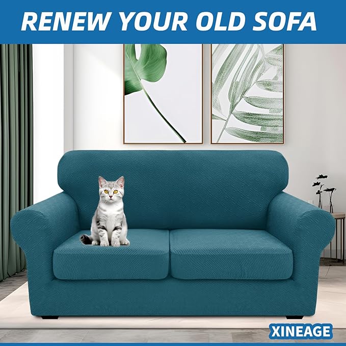 XINEAGE New 3 Pieces Couch Covers - Image 2