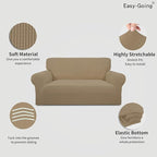 Easy-Going Stretch Loveseat Slipcover 1-Piece Sofa Cover Furniture Protector - Image 3