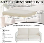 4Pcs Patio Stretch Cushion Covers, Outdoor Sofa Replacement Cover Slipcovers - Image 2