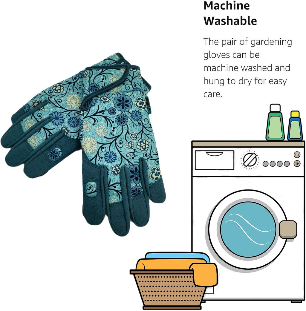Cute Pattern Gardening Gloves,Thornproof Garden Glove,Gardener Gift