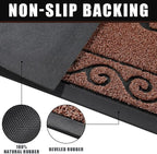 Yimobra Welcome Mat, Heavy Duty Sturdy Door Mats - Image 3