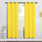 NICETOWN Bedroom Curtain Panels Draperies, Thermal Insulated Solid Grommet by NICETOWN