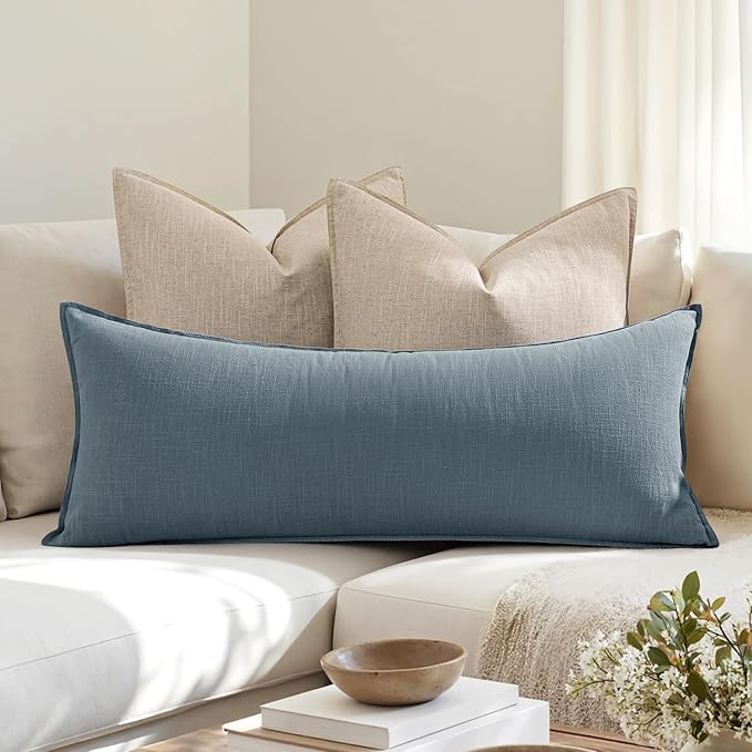 MIULEE Decorative Long Lumbar Throw Pillow Cover - Image 3