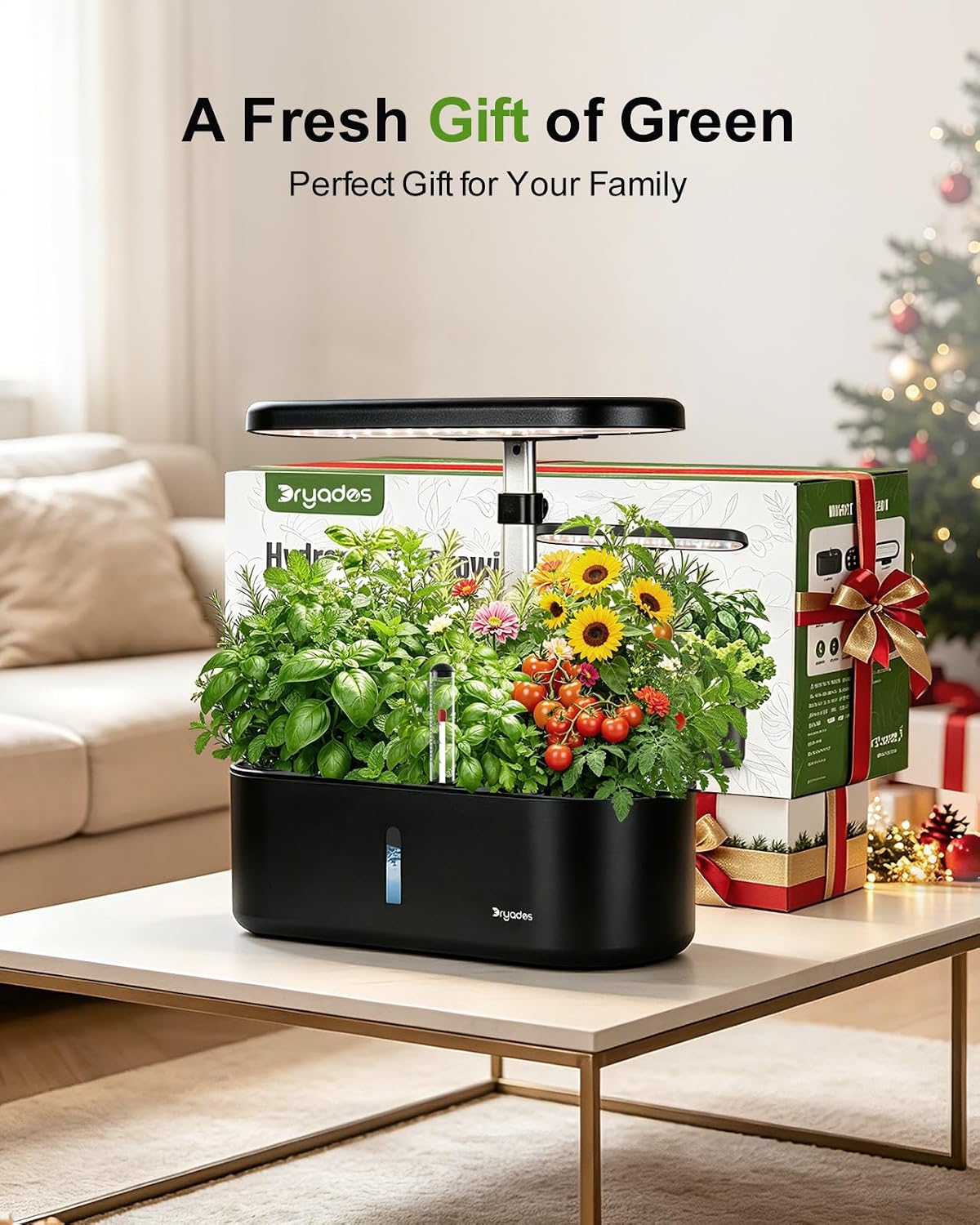 Hydroponics Growing System Indoor Garden: 12 Pods Hydroponic Planter