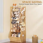 BBLIKE Stuffed Animal Storage Organizer, Plush Toy Holder with Toy Chest
