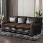 Leather Look Couch Cushion Covers Sofa Seat Slipcovers Sets Couches Furniture - Image 8