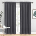 DWCN Blackout Curtains for Living Room 95 Inch Length 2 Panels Set, Solid by DWCN