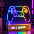 Game Room Decor LED Neon Sign, RGB Gaming Room Light for Desk Setup, 16 Colors 6 Dynamic Modes with Remote, Gamer Gifts for Men Teen Boys Kids, Cool Gaming Accessories for Bedroom Office Wall Decoration