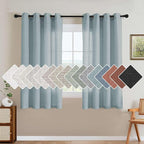 H.VERSAILTEX Living Room Linen Curtains by HVERSAILTEX