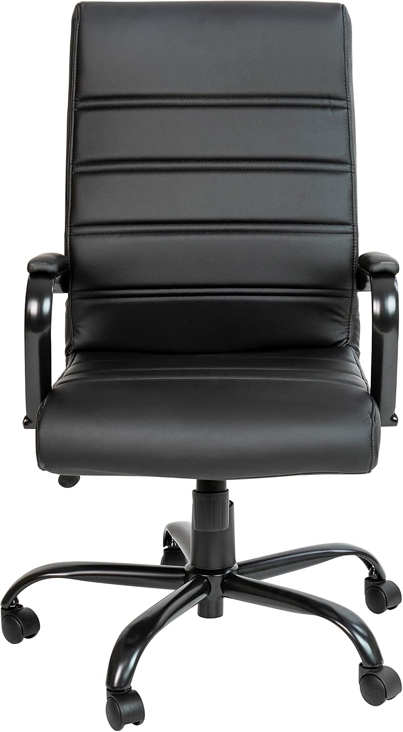 Flash Furniture LeatherSoft Executive Office Chair, Black