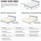 Bedsure Comforter Duvet Insert, Quilted Bedding Blanket, Oeko-TEX
