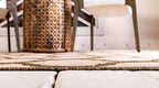 Unique Loom Outdoor Trellis Collection Area Rug - Moroccan (2' 2" x 6' 1" Runner, Beige and Brown/ Beige)