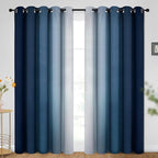 SimpleHome Ombre Room Darkening Curtains by SimpleHome
